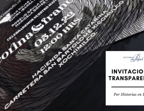 Invitaciones transparentes